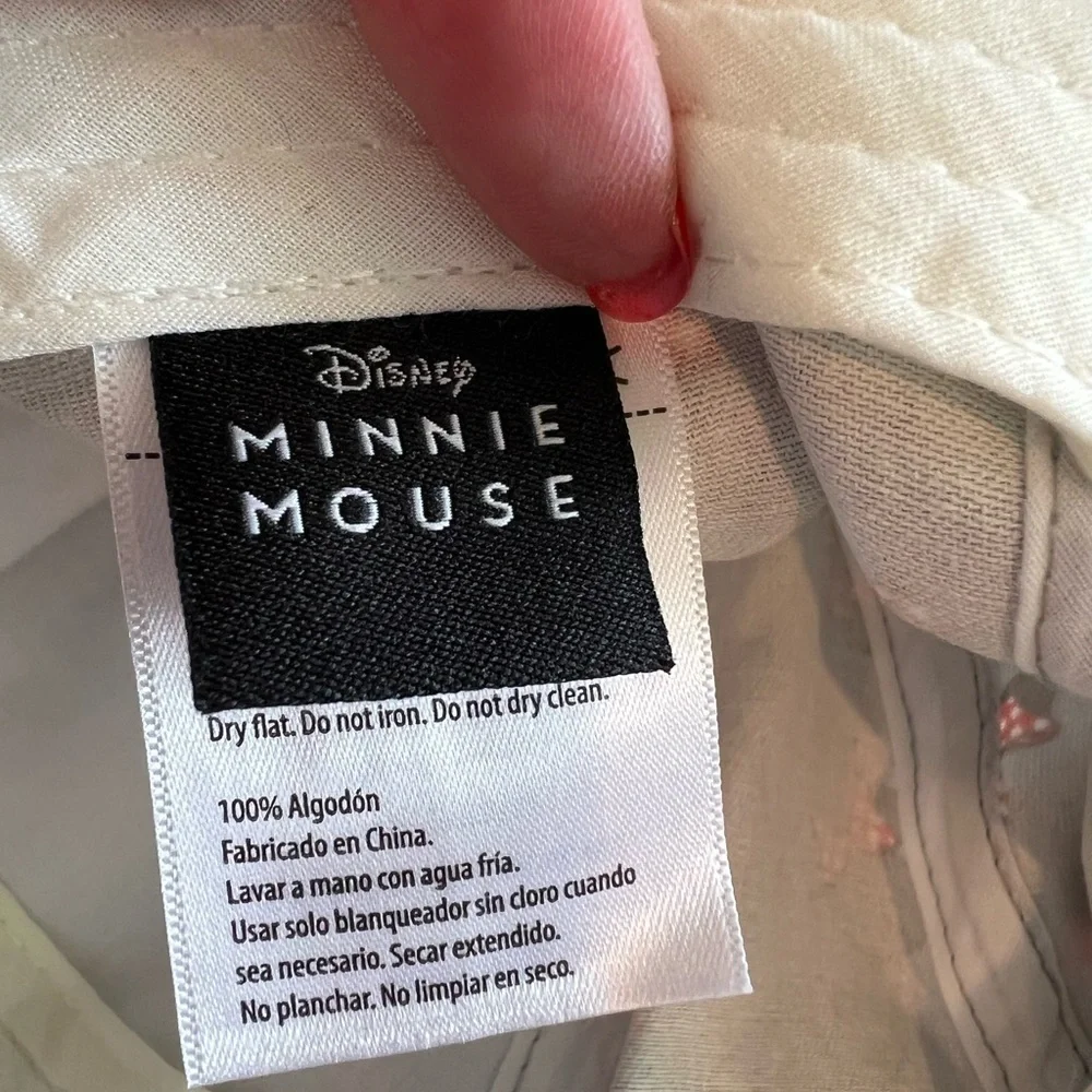 Disney Minnie Mouse baseball cap, Walt Disney World, girly, Mickey Mouse, GUC